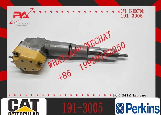 Common Rail Injector 191-3005 198-4752 198-6877 20R-4147 Engine Parts Fuel Injectors for CAT Caterpillar 3412 Engine