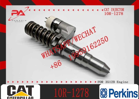 Fuel Injector 10R-1264 10R1264 Fits for Caterpillar CAT Engine C10 C12 3508 3508B 3512 3512B 3516 3516B 3520