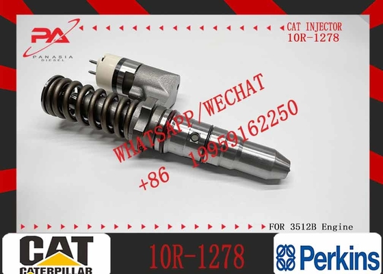 Fuel Injector 10R-1264 10R1264 Fits for Caterpillar CAT Engine C10 C12 3508 3508B 3512 3512B 3516 3516B 3520