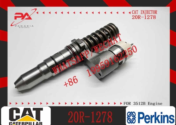 Diesel Engine Spare Parts Fuel Injector 20R-1277 Common Rail Injectors 392-0216 for CAT 3508B 3512C 3516C 3524 Engines