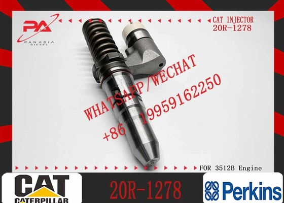 Diesel Engine Spare Parts Fuel Injector 20R-1277 Common Rail Injectors 392-0216 for CAT 3508B 3512C 3516C 3524 Engines