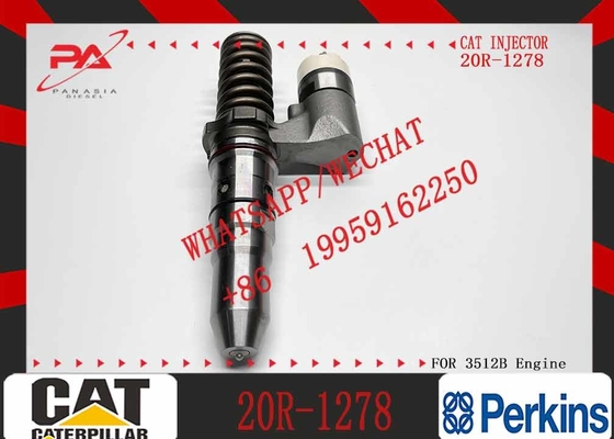 Diesel Engine Spare Parts Fuel Injector 20R-1277 Common Rail Injectors 392-0216 for CAT 3508B 3512C 3516C 3524 Engines