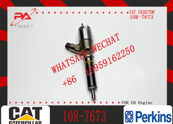 10R7673 10R-7673 Fuel Injector CAT C6.6 Common Rail Fuel Injector 3200690 320-0690 for Cat 928H 928HZ 930H 938H 963D