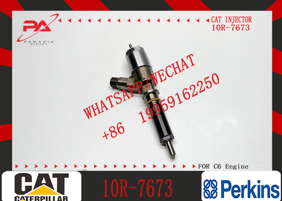 10R7673 10R-7673 Fuel Injector CAT C6.6 Common Rail Fuel Injector 3200690 320-0690 for Cat 928H 928HZ 930H 938H 963D