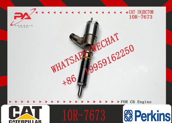 10R7673 10R-7673 Fuel Injector CAT C6.6 Common Rail Fuel Injector 3200690 320-0690 for Cat 928H 928HZ 930H 938H 963D