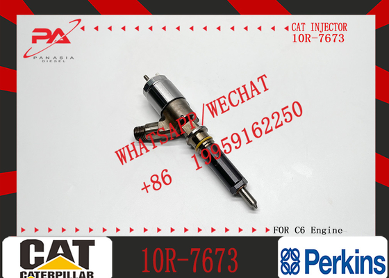 10R7673 10R-7673 Fuel Injector CAT C6.6 Common Rail Fuel Injector 3200690 320-0690 for Cat 928H 928HZ 930H 938H 963D