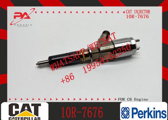 HOT SALE Excavator Fuel Injector 10R-7676 10R7675 320d Injector 326-4700 for C6.4 Excavator