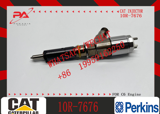 HOT SALE Excavator Fuel Injector 10R-7676 10R7675 320d Injector 326-4700 for C6.4 Excavator