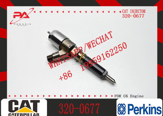 OTTO Excavator Parts Genuine CAT 320D E320DL C6.6 C4.4 Engine Injector Fuel Injector 320-0677 for CAT
