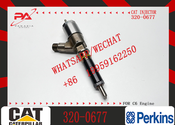 OTTO Excavator Parts Genuine CAT 320D E320DL C6.6 C4.4 Engine Injector Fuel Injector 320-0677 for CAT