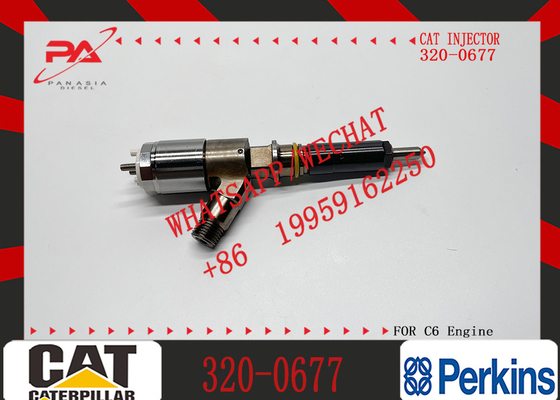 OTTO Excavator Parts Genuine CAT 320D E320DL C6.6 C4.4 Engine Injector Fuel Injector 320-0677 for CAT