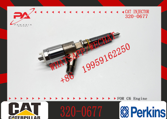 OTTO Excavator Parts Genuine CAT 320D E320DL C6.6 C4.4 Engine Injector Fuel Injector 320-0677 for CAT