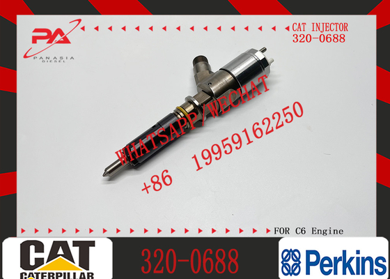 Fuel Injector 320-0688 10R-7939 Diesel Common Rail Fuel Injector 3200688 10R7939 for D6N C6.6 Engine