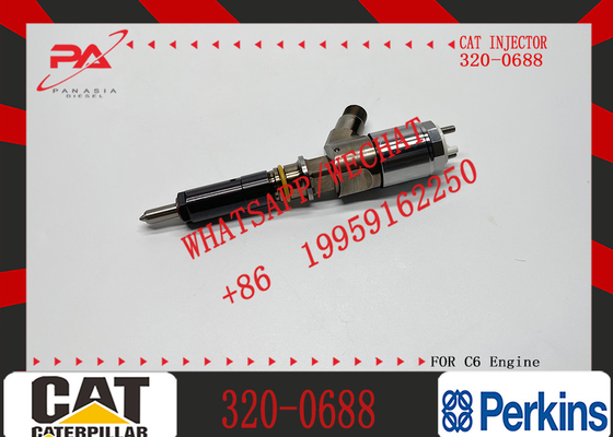 Fuel Injector 320-0688 10R-7939 Diesel Common Rail Fuel Injector 3200688 10R7939 for D6N C6.6 Engine