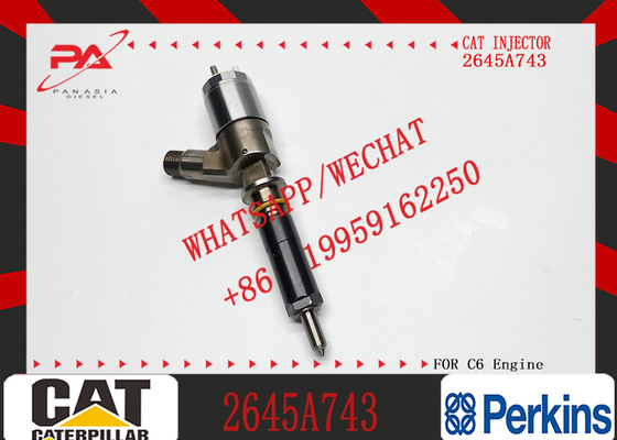 New Original Excavator Engine Parts 320-0680 2645A747 Injector Common Rail Injector for Caterpillar