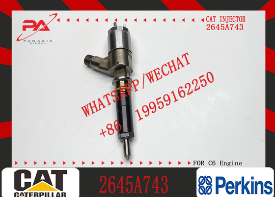 New Original Excavator Engine Parts 320-0680 2645A747 Injector Common Rail Injector for Caterpillar