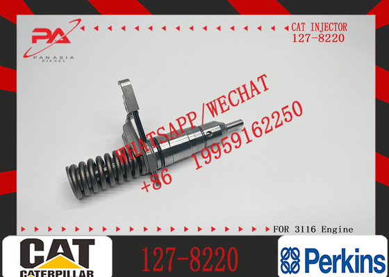 Machinery Parts Fuel Injector 127-8213 101-8673 0R-8473 Compatible with Caterpillar CAT 3114 3116 Engine Excavator Parts