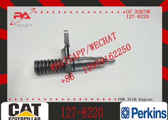 Machinery Parts Fuel Injector 127-8213 101-8673 0R-8473 Compatible with Caterpillar CAT 3114 3116 Engine Excavator Parts