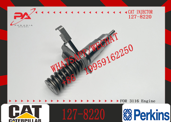 Machinery Parts Fuel Injector 127-8213 101-8673 0R-8473 Compatible with Caterpillar CAT 3114 3116 Engine Excavator Parts