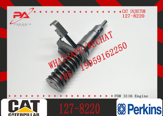 Machinery Parts Fuel Injector 127-8213 101-8673 0R-8473 Compatible with Caterpillar CAT 3114 3116 Engine Excavator Parts