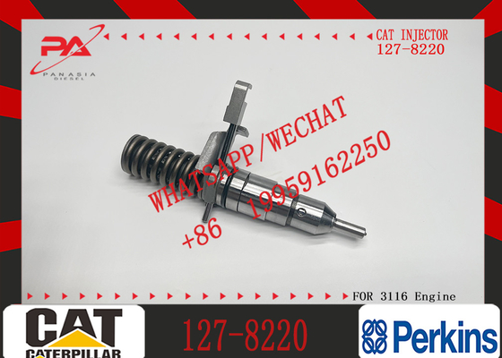 Machinery Parts Fuel Injector 127-8213 101-8673 0R-8473 Compatible with Caterpillar CAT 3114 3116 Engine Excavator Parts