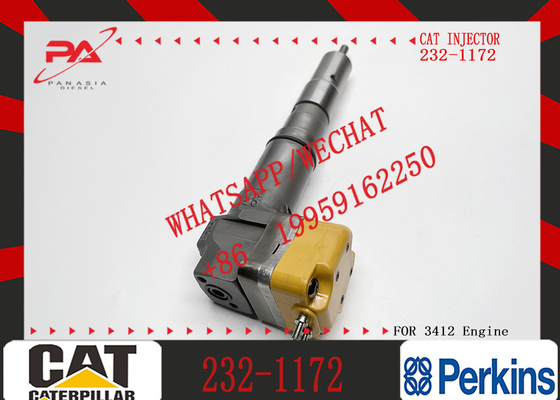 YU'AN for Sale Diesel Common Rail Fuel Injector 232-1171 Rebuild Spare Parts Injection Nozzle 2321171