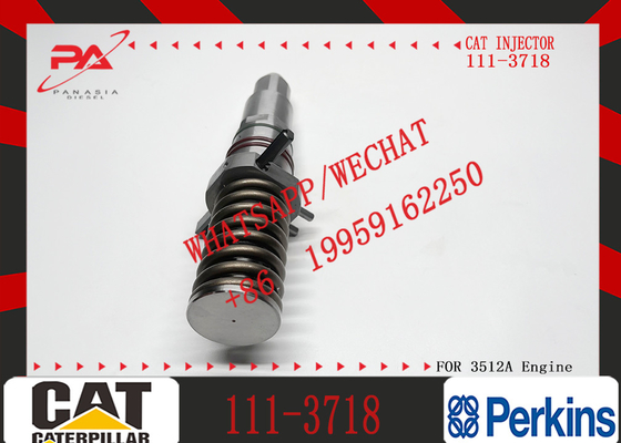 Construction Mechanical Engine Parts Diesel Fuel Injectors 4P9076 111-3718 for Parts 3508 3512 3516 Engine