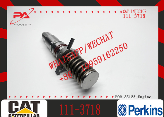 Construction Mechanical Engine Parts Diesel Fuel Injectors 4P9076 111-3718 for Parts 3508 3512 3516 Engine