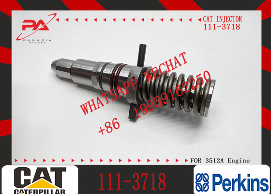 Construction Mechanical Engine Parts Diesel Fuel Injectors 4P9076 111-3718 for Parts 3508 3512 3516 Engine