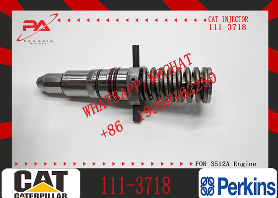 Construction Mechanical Engine Parts Diesel Fuel Injectors 4P9076 111-3718 for Parts 3508 3512 3516 Engine