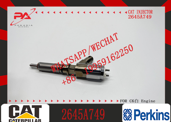 Excavator Fuel Injector 10R7673 C6.6 Engine Parts Injector 2645A749 320-0690 for Excavator 928H 928HZ 930H 938H 963D