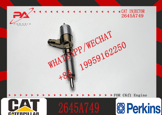 Excavator Fuel Injector 10R7673 C6.6 Engine Parts Injector 2645A749 320-0690 for Excavator 928H 928HZ 930H 938H 963D