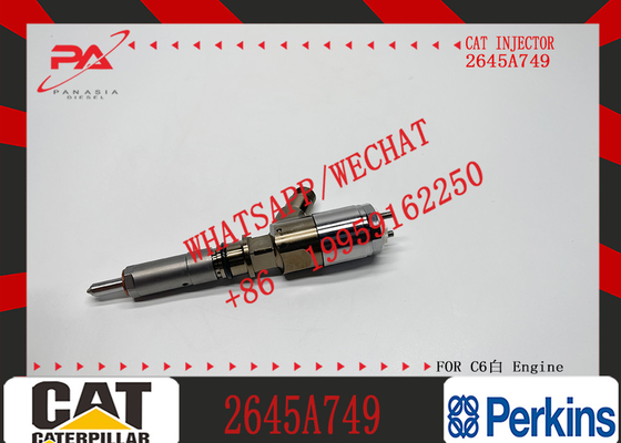 Excavator Fuel Injector 10R7673 C6.6 Engine Parts Injector 2645A749 320-0690 for Excavator 928H 928HZ 930H 938H 963D