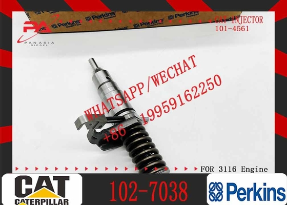 High Quality Fuel Injector 102-7038 1027038 for Caterpillar CAT Engine 3116 3114 Series