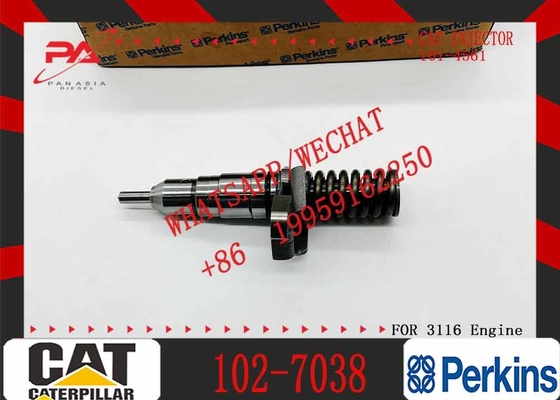 High Quality Fuel Injector 102-7038 1027038 for Caterpillar CAT Engine 3116 3114 Series