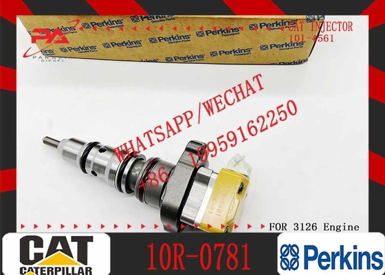 Construction Machinery Parts Diesel Engine Injector 10R-0781 222-5966 173-9379 for 3126B 3126E CAT Diesel Engine Injector
