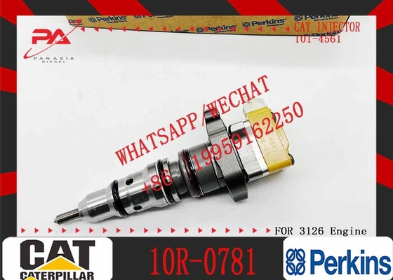 Construction Machinery Parts Diesel Engine Injector 10R-0781 222-5966 173-9379 for 3126B 3126E CAT Diesel Engine Injector