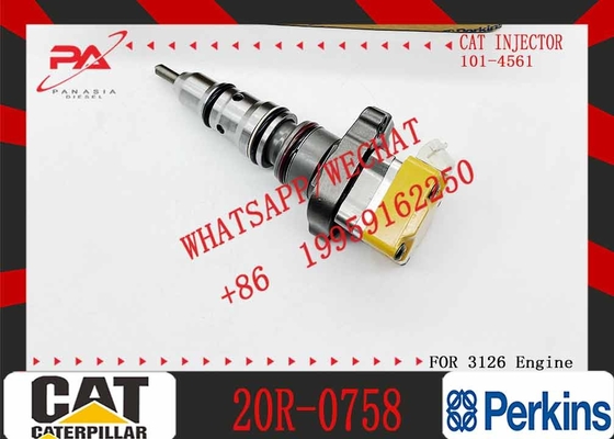 High Quality Engine Parts 20R-0758 Fuel Injector for Cat 631E 651E 657E 3412E 3408 Engine Injector 174-7526 1747526