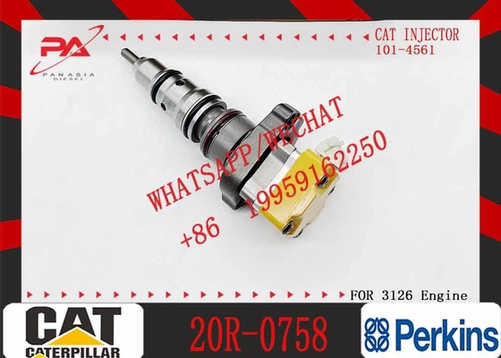 High Quality Engine Parts 20R-0758 Fuel Injector for Cat 631E 651E 657E 3412E 3408 Engine Injector 174-7526 1747526