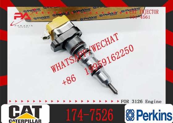 Fuel Injector 174-7526 for Caterpillar CAT Engine 3408E 3412 Truck AD45 AD40 AE40 69D 769D Tractor 651E