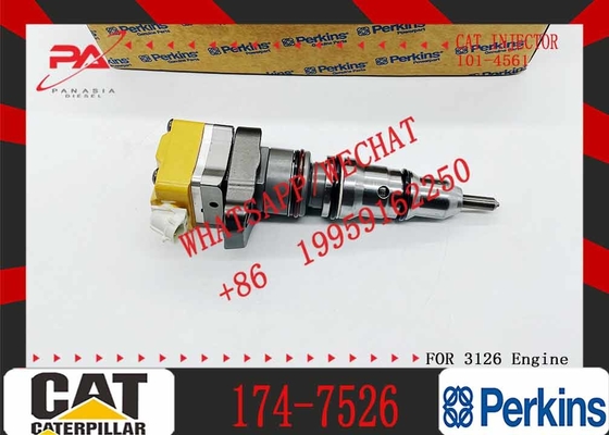 Fuel Injector 174-7526 for Caterpillar CAT Engine 3408E 3412 Truck AD45 AD40 AE40 69D 769D Tractor 651E