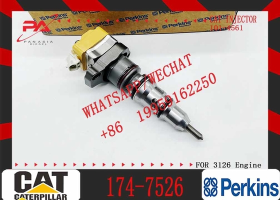 Fuel Injector 174-7526 for Caterpillar CAT Engine 3408E 3412 Truck AD45 AD40 AE40 69D 769D Tractor 651E