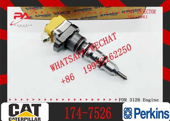 Fuel Injector 174-7526 for Caterpillar CAT Engine 3408E 3412 Truck AD45 AD40 AE40 69D 769D Tractor 651E