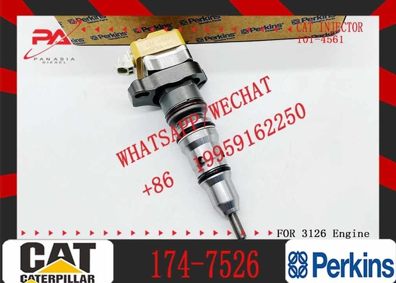 Fuel Injector 174-7526 for Caterpillar CAT Engine 3408E 3412 Truck AD45 AD40 AE40 69D 769D Tractor 651E