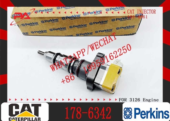 Engine Part 1786342 Excavator Fuel Injector 3126B Diesel Engine Fuel Parts 178-6342 for CAT 3126 3126B