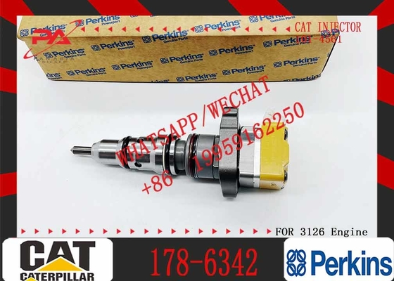 Engine Part 1786342 Excavator Fuel Injector 3126B Diesel Engine Fuel Parts 178-6342 for CAT 3126 3126B