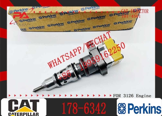 Engine Part 1786342 Excavator Fuel Injector 3126B Diesel Engine Fuel Parts 178-6342 for CAT 3126 3126B