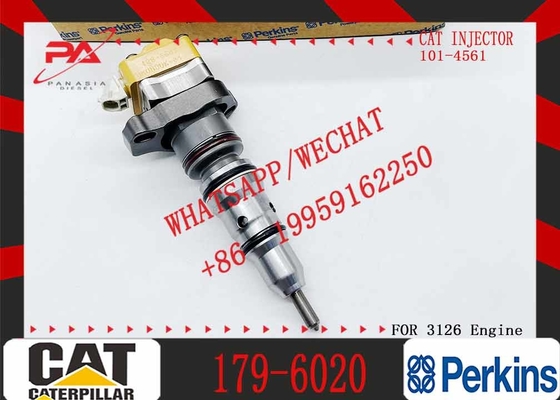 Excavator Fuel Injector 179-6020 3412E 631G 637G 769D 771D D9R Diesel Engine Parts Injector 1796020