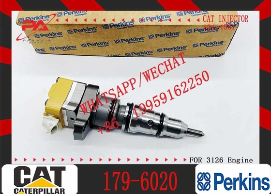 Excavator Fuel Injector 179-6020 3412E 631G 637G 769D 771D D9R Diesel Engine Parts Injector 1796020