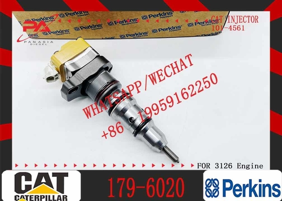 Excavator Fuel Injector 179-6020 3412E 631G 637G 769D 771D D9R Diesel Engine Parts Injector 1796020